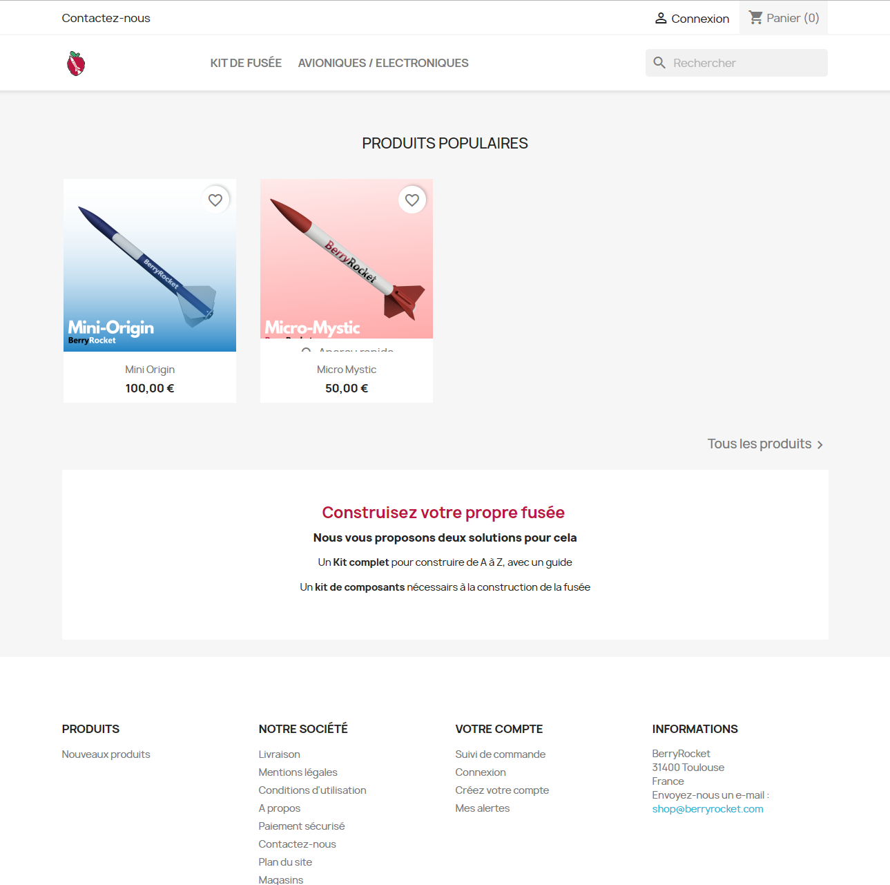 Boutique BerryRocket